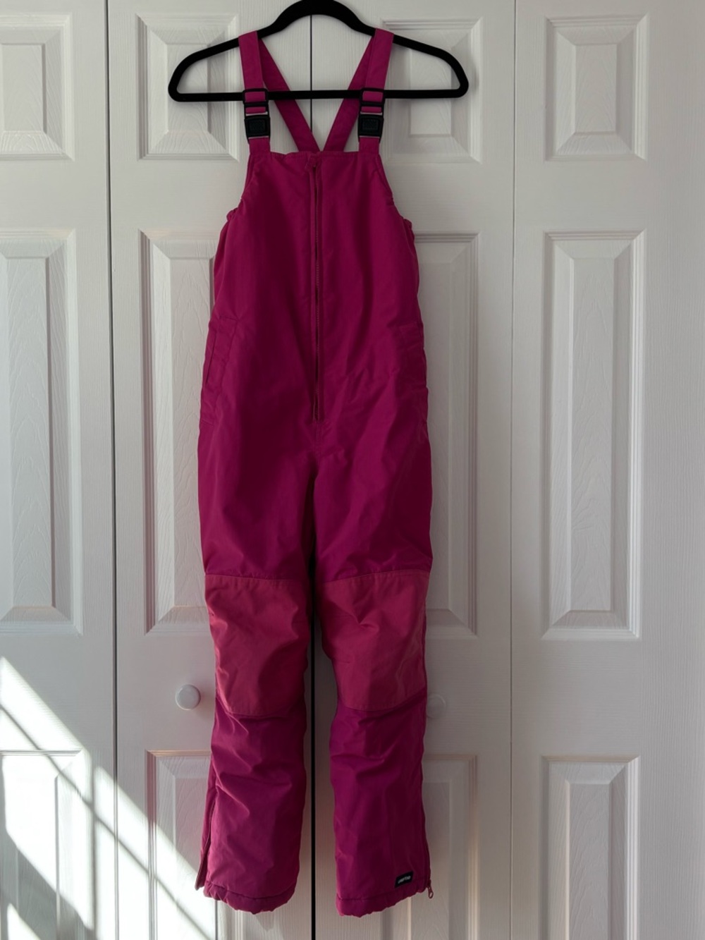 Lands' End Bright Pink Kids' Squall Snow Bib